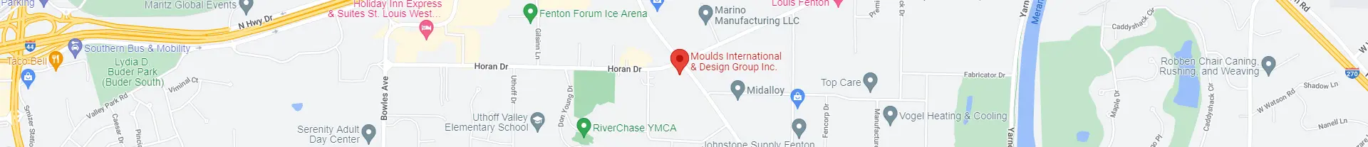 Map of Moulds International & Design Group Inc.